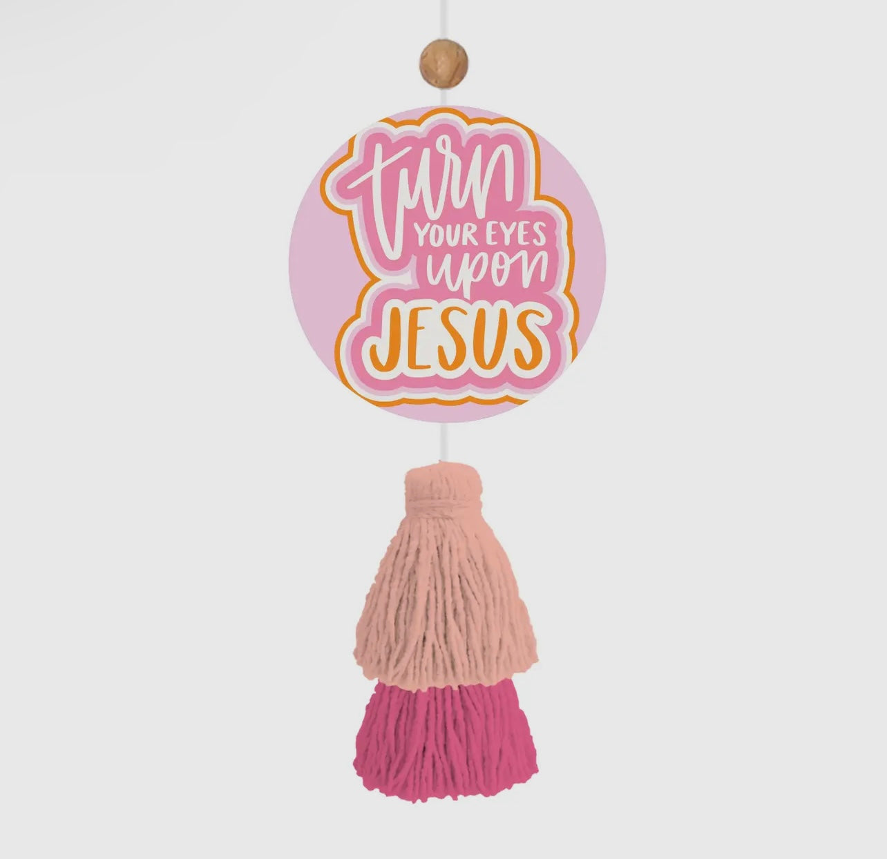 Turn Your Eyes Upon Jesus Car Freshener