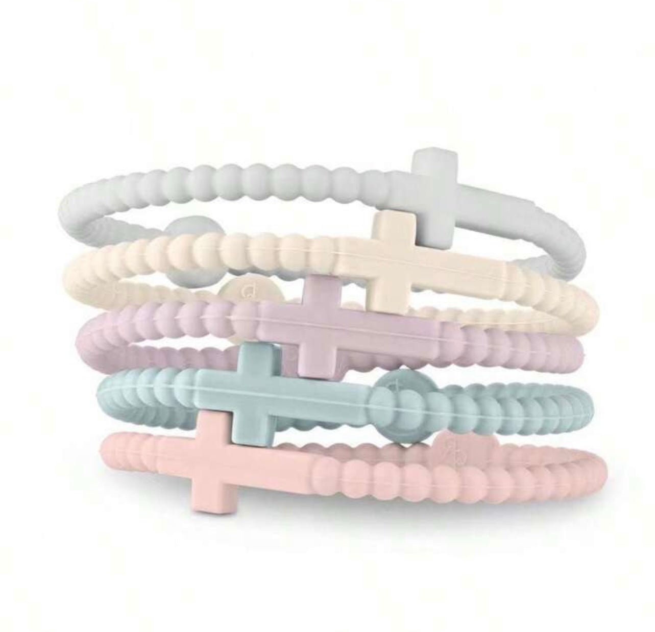 Pastel Cross Bracelets