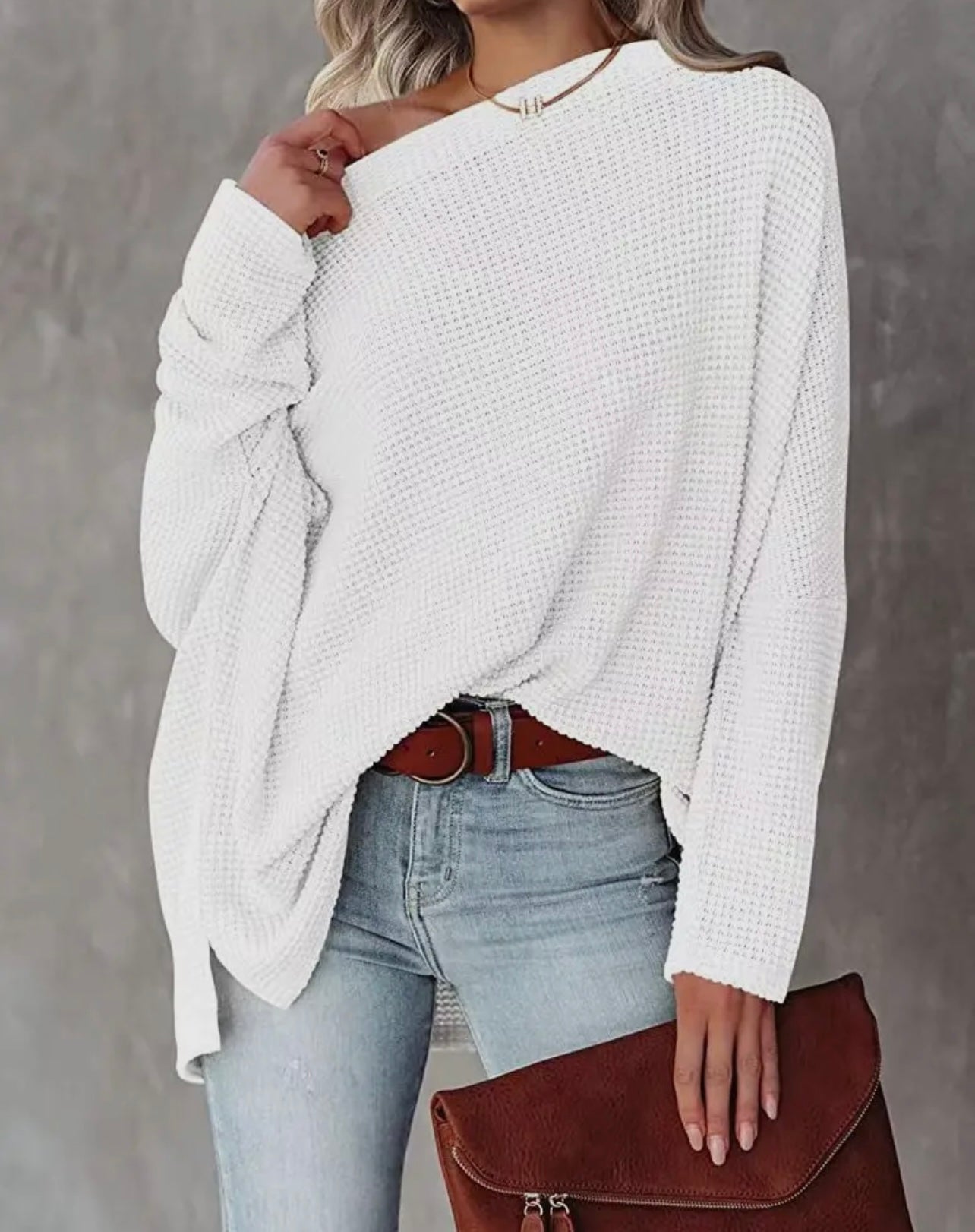 Janna Sweater— White