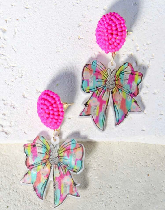 Drina Bow Earrings